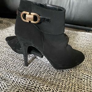 Black Heeled Booties